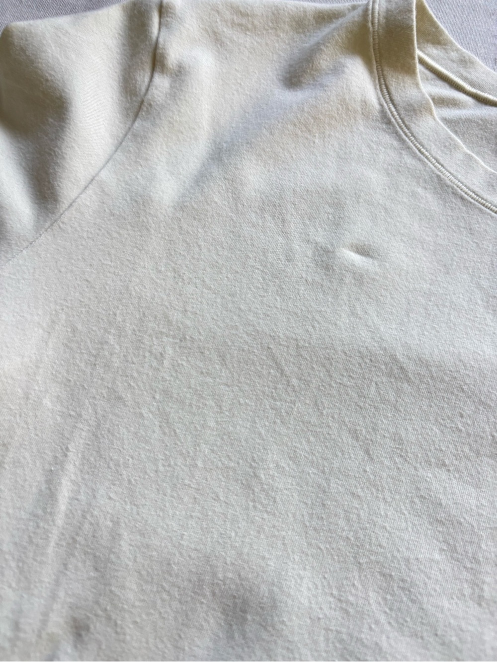 SKIMS Cotton Jersey Short Sleeve T-Shirt Beige 2X - Picture 8 of 8